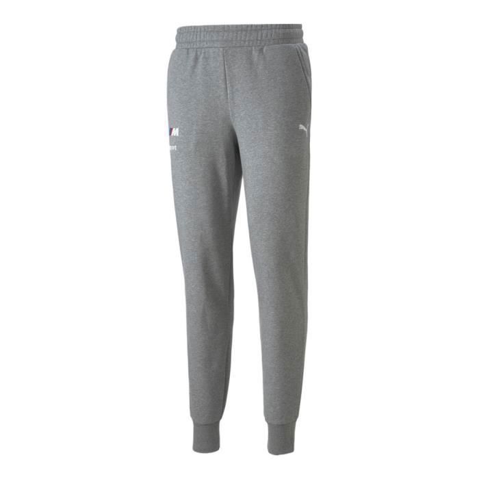 Jogging - PUMA - BMW Mms - Gris - Taille haute - Intérieur molletonné