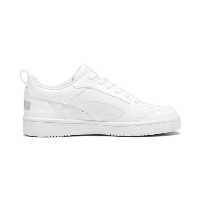Baskets - Puma - Rebound V6 - Cuir - Blanc - Homme - Taille 44