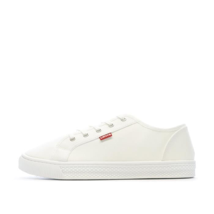 Baskets Blanc Homme Levi's Malibu Beach