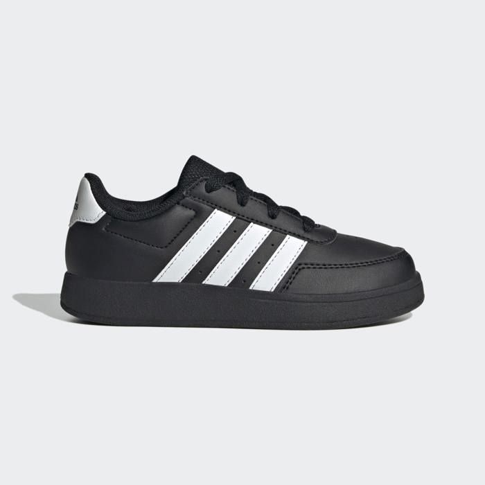 Chaussures de tennis pour enfants adidas Breaknet - Noir - Tige synthétique - Fermeture à lacets