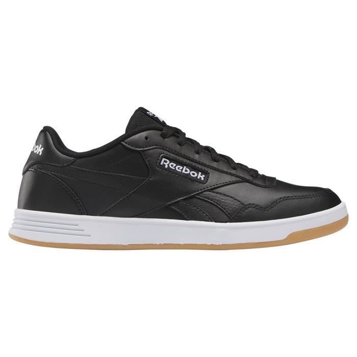 Basket - Reebok - Court Advance - Cuir supérieur - Semelle OrthoLite® - Lacets