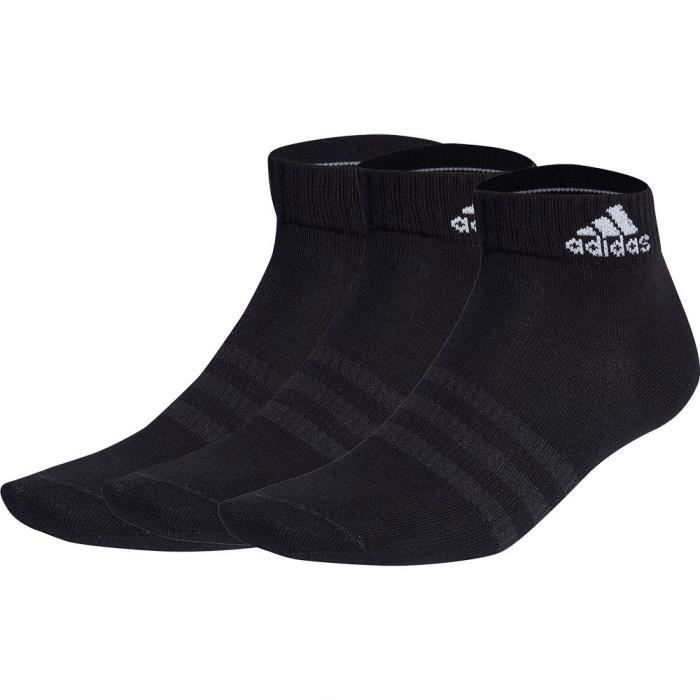 Chaussettes - ADIDAS - IC1282 T SPW ANK 3P - Noir - Adulte - Soutien de la voûte plantaire