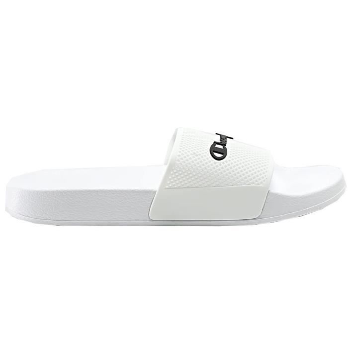 Tongs Mixte Champion Daytona Slide S11512.WW001 - Blanc - Synthétique - Adulte