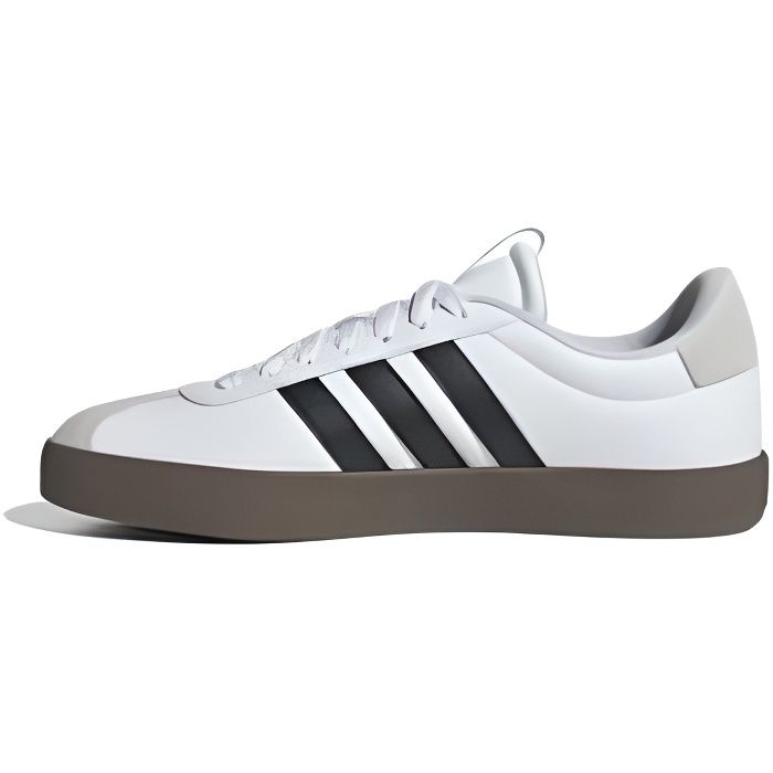 Chaussures - Adidas - VL Court 3.0 - Blanc - Lacets - Homme - Adulte