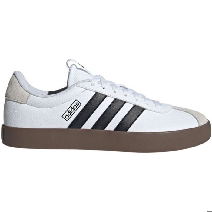 Chaussures - Adidas - VL Court 3.0 - Blanc - Lacets - Homme - Adulte