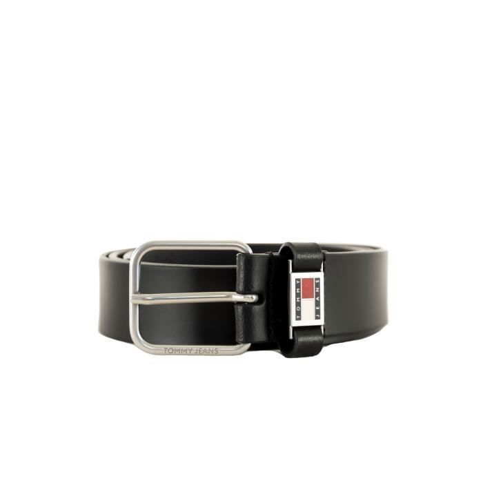 Ceinture - Tommy Jeans - Scanton BDS Black - Cuir - Mixte - Décontractée