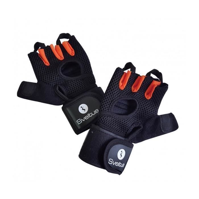 SVELTUS - Gant de musculation taille S x2