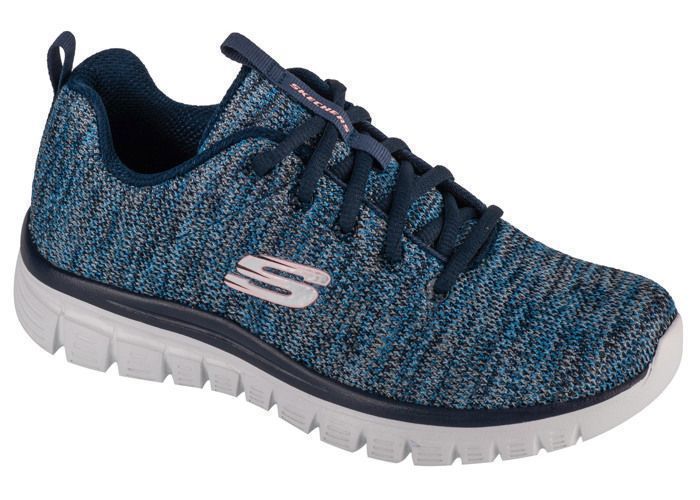 Baskets Skechers Graceful -Twisted Fortune 12614-NVBL
