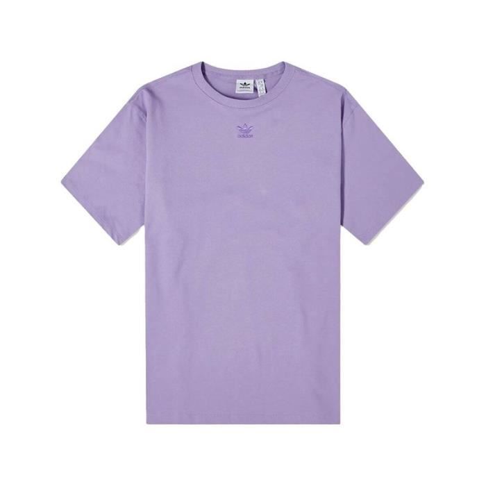 Chemise - Adidas - IA6462 - Violet - Manches courtes - Col classique