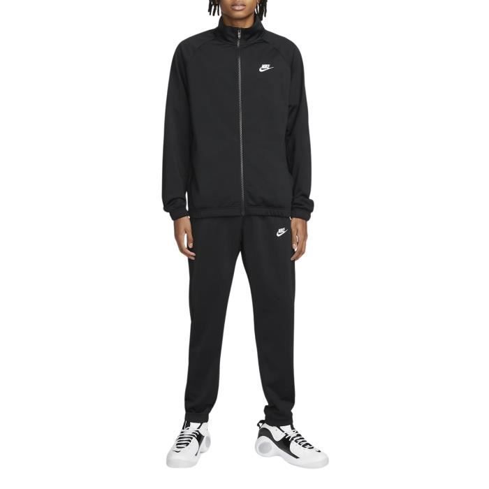 Survêtement - NIKE - Club Poly - Noir - Manches longues - Respirant