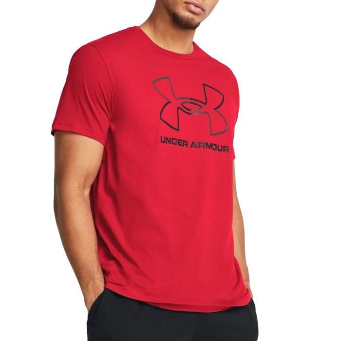 T-shirt Homme - Under Armour - Foundation 1382915-600 - Rouge - Manches courtes - Matériaux de haute qualité