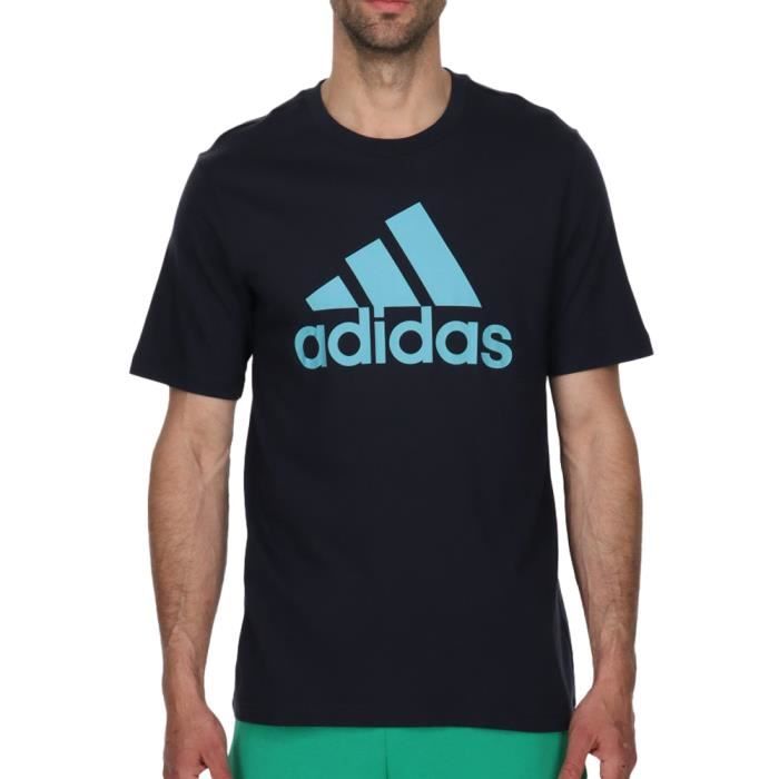 T-shirt Noir/Bleu Homme Adidas IC9354