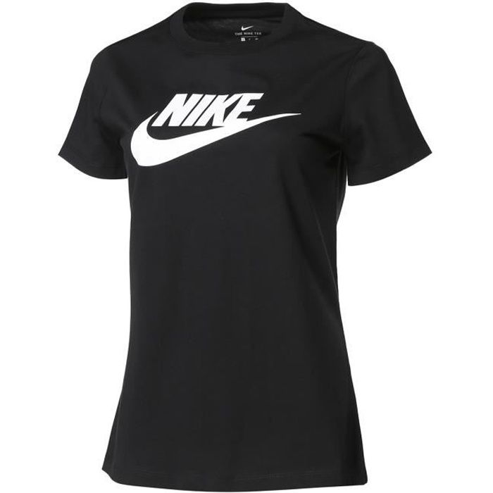 NIKE T-shirt Nsw Essntl Icon Futura - Femme - Noir