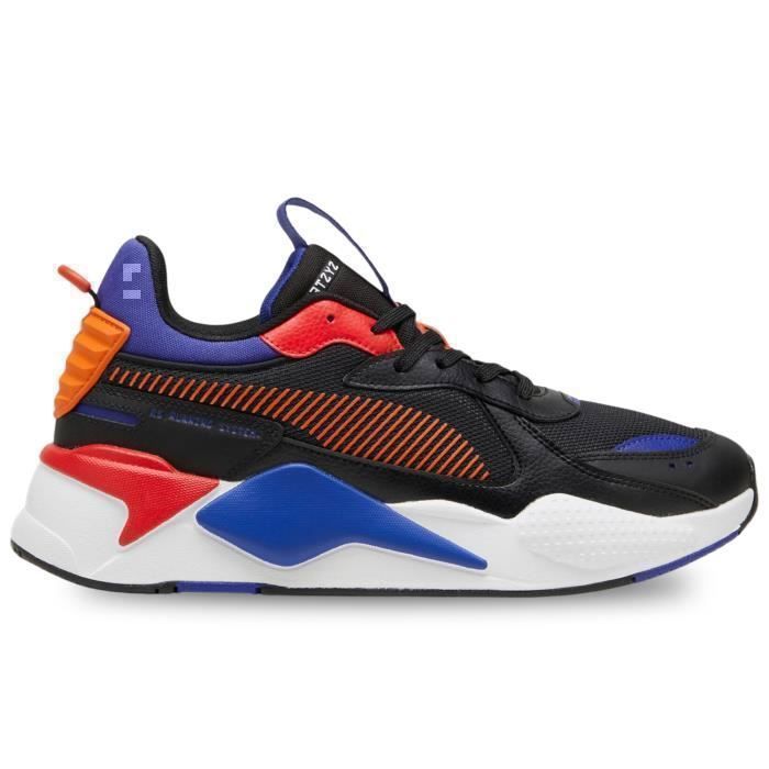 Chaussures - Puma - Rs-X Geek - Noir - Lacets - Plat