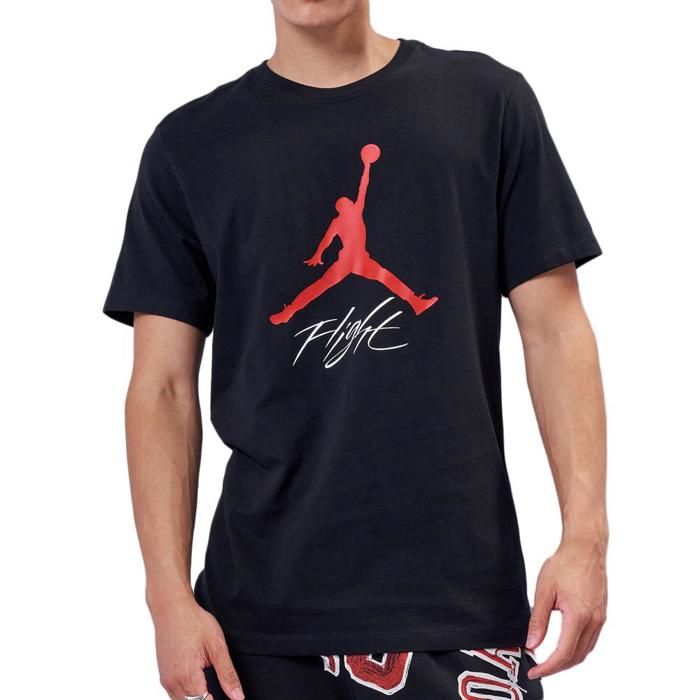 T-shirt - Jordan - AO0664-010 - Noir - Manches courtes - 50% coton, 50% polyester