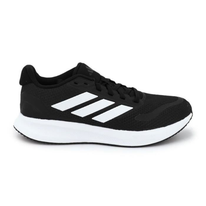 Chaussures de Running Blanche Bandes Noires Femme ADIDAS