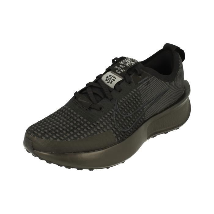 Baskets de running - Nike - Interact Run - Noir - Lacets - Synthétique