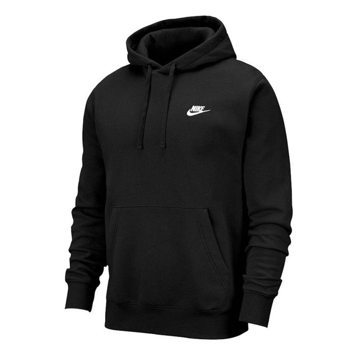 Sweatshirt - NIKE - Sportswear Club Fleece - Col capuche - Manches longues - Noir