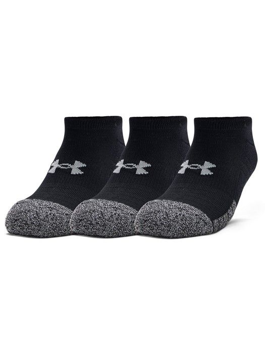 Chaussettes - Under Armour - HEATGEAR NS - 3 Paires - Noir - Confortables et respirantes