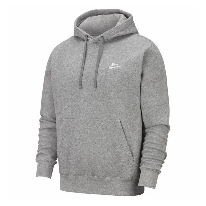 Sweatshirt - NIKE - BV2654 - Gris - Manches longues - Col capuche