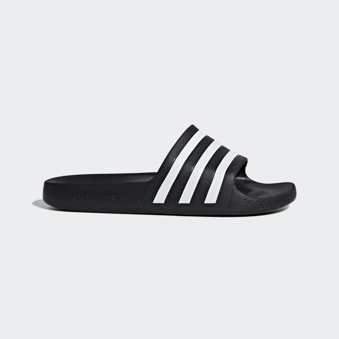 ADIDAS  Claquette ADILETTE AQUA pour hommes - Noir & Blanc
