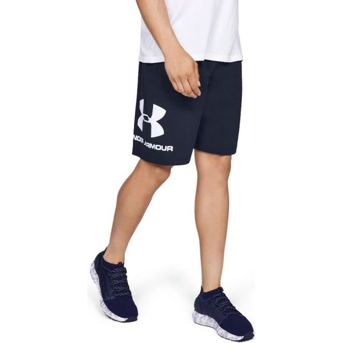 Short de sport - Under Armour - Sportstyle - Navy bleu - Confort optimal - Coupe ajustée