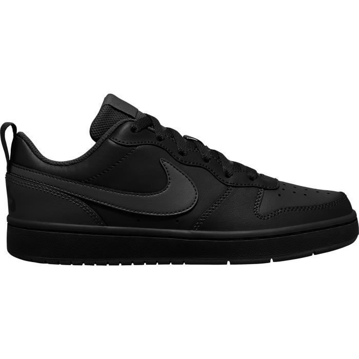 Basket Nike COURT BOROUGH LOW 2 Junior - Noir - Enfant - Garçon - Basket-ball - Indoor