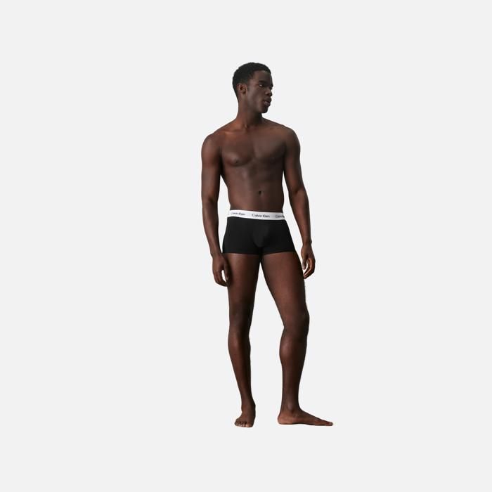 Trunk - CALVIN KLEIN - 0000U2664G - Lot de 3 - Multicolore - Sous-vêtement Homme