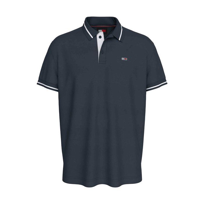 Polo MC coton  -  Tommy Jeans.