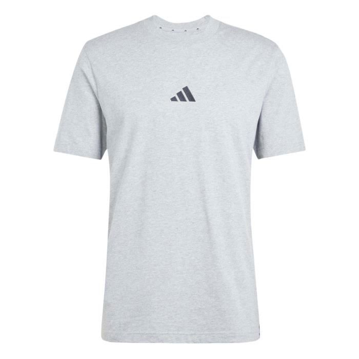 T-Shirt - Adidas - M3s Sj - Gris - 100% coton - Manches courtes