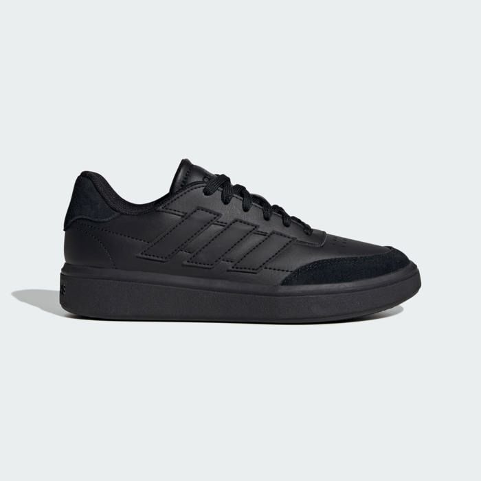 Baskets - Adidas - Courtblock - Cuir synthétique - Confort textile - Semelle caoutchouc