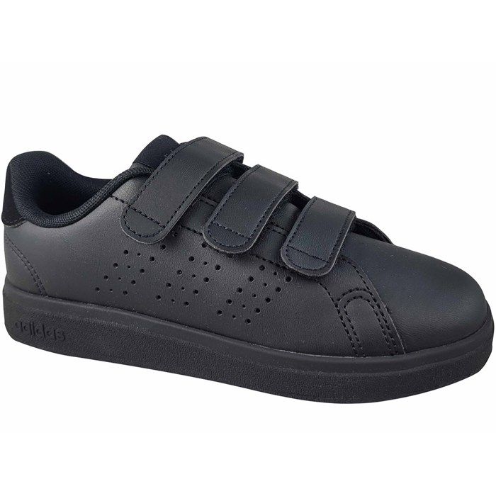 Baskets - Adidas - Advantage Base 2.0 CF - Noir - Fermeture Scratch - Enfant Mixte