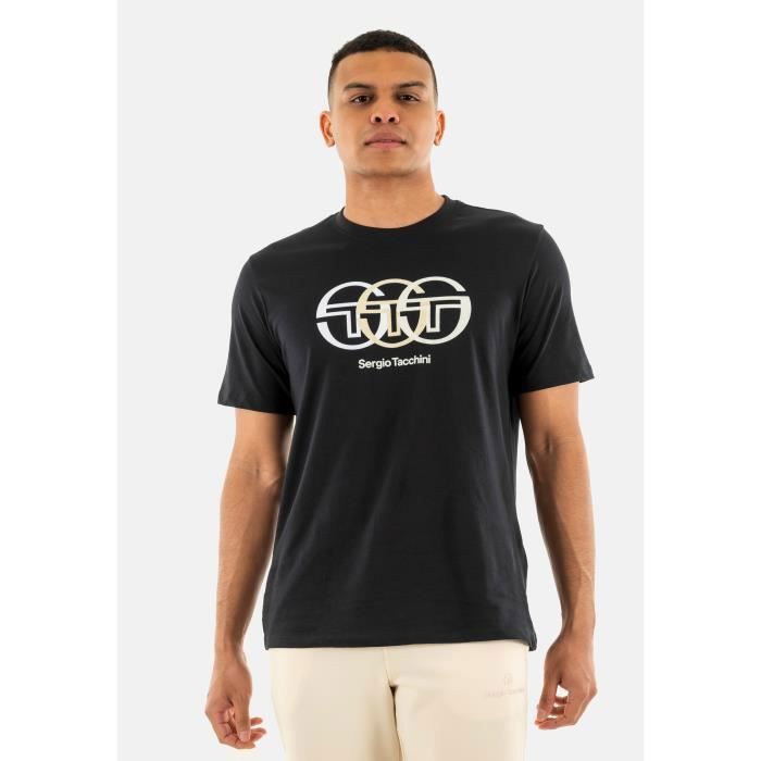 Tee shirt sergio tacchini triade 025 2004-blk/grd