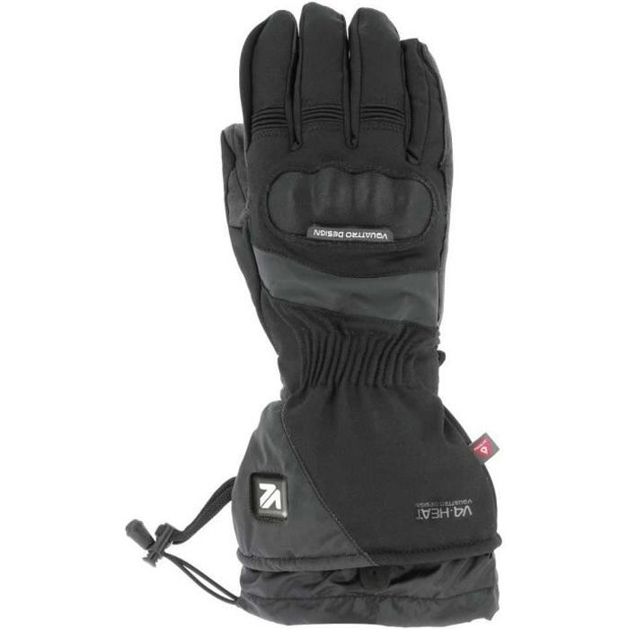 Gants Chauffants VQUATTRO Alpha 18 12V Noir L