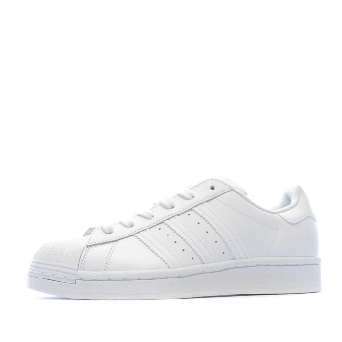 Basket - adidas - SUPERSTAR Junior - Cuir - Doublure textile - Semelle caoutchouc