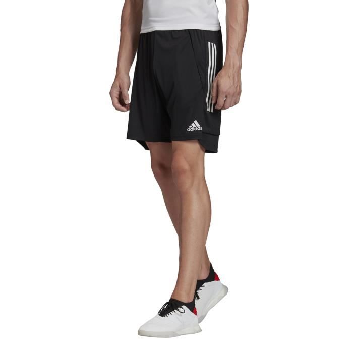 Short d'entraînement - adidas - Condivo 20 - Noir - Polyester recyclé - Respirant