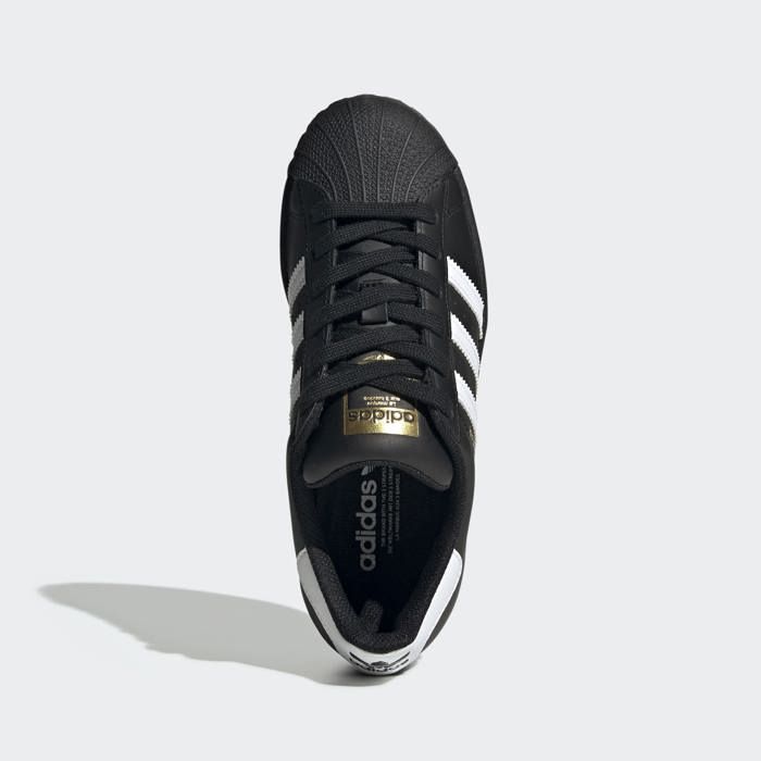 Basket Junior - ADIDAS ORIGINALS - SUPERSTAR - Cuir - Noir - Mixte