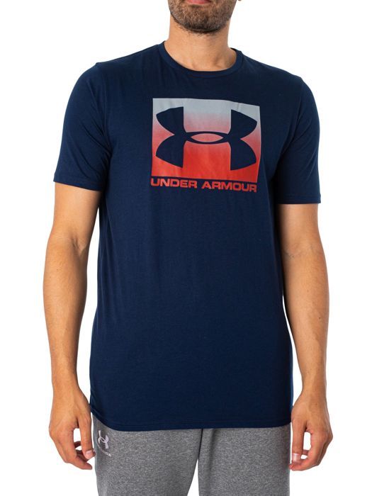 Tee-shirt homme - Under Armour - Boxed Sportstyle SS - Coton - Col rond - Manches courtes