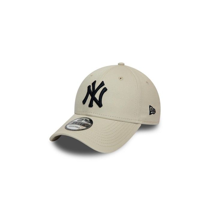 Casquette - New Era - NEW YORK YANKEES ESSENTIAL STONE - Beige - 100% coton - 9FORTY