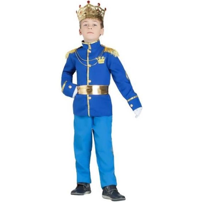 Déguisement de Prince Bleu - Disfrazzes - Modèle Prince Bleu - Pour Garçon - Multicolore