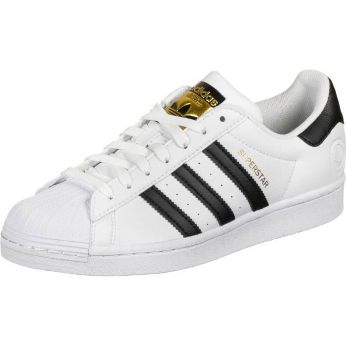Basket - adidas Originals - SUPERSTAR VEGAN - Blanc - Vegan - Semelle en caoutchouc recyclé