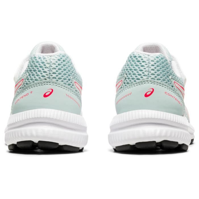 Chaussures de running enfant - Asics - Contend 7 Ps - Bleu cyan/blanc - Usage régulier - Homme