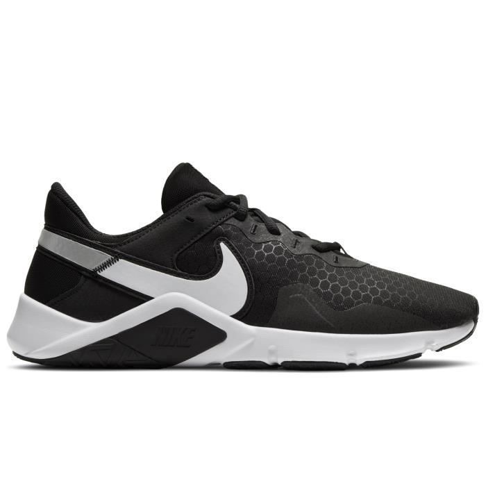 Chaussure - Nike - Legend Essential 2 - Noir - Lacets - Semelle en caoutchouc