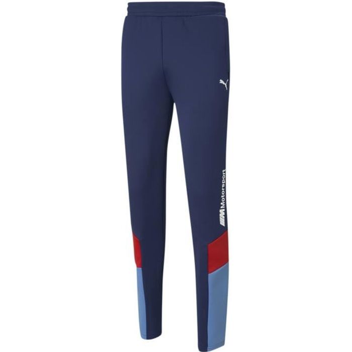 Pantalon Puma BMW MMS MCs Track - bleu/bleu Marine/rouge