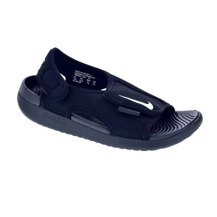 Tongs - Nike - Sunray Adjust - Noir - Enfant - Synthétique