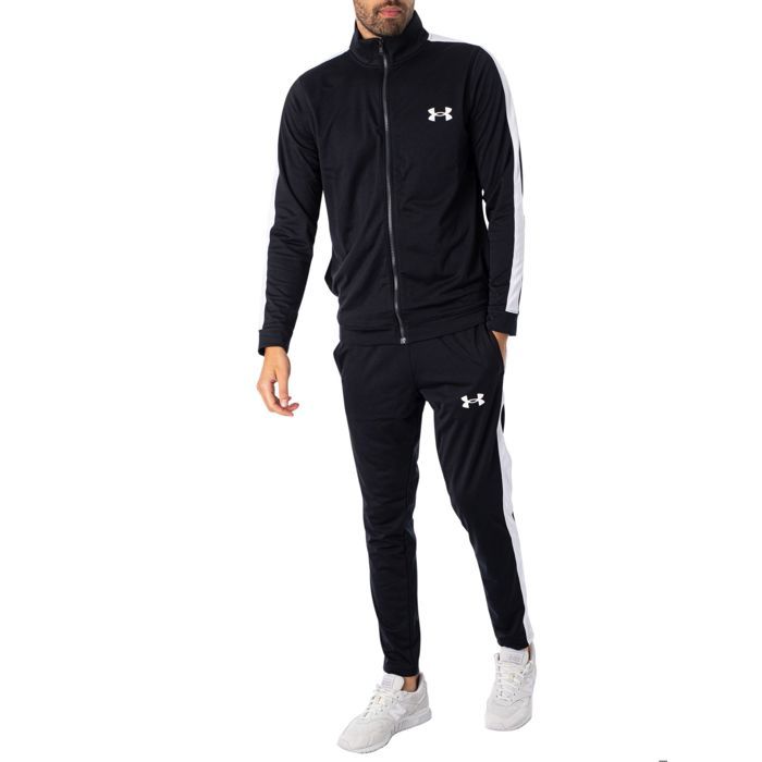 Survêtement - Under Armour - EMEA - Noir/Blanc - Ajusté - Respirant