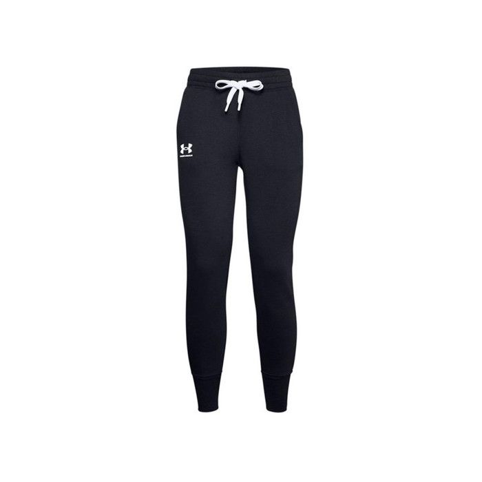 Pantalon de jogging femme Under Armour Rival Fleece - noir/blanc/blanc - XXL