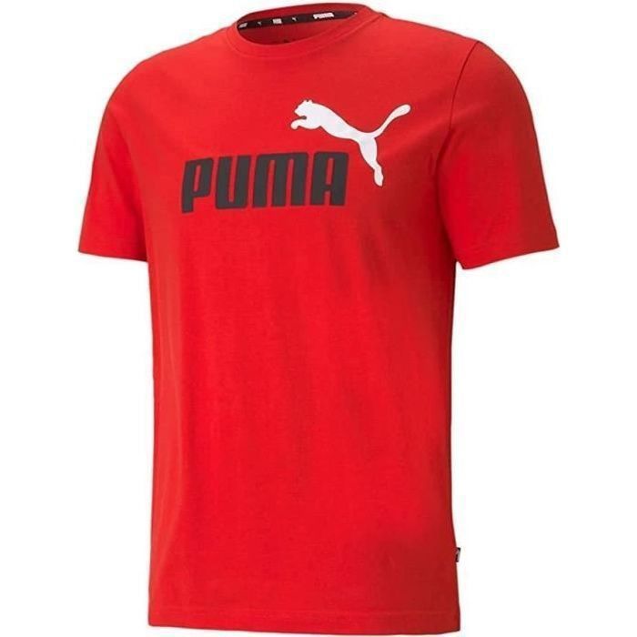 PUMA T-SHIRT POUR HOMME ROUGE 58675911
