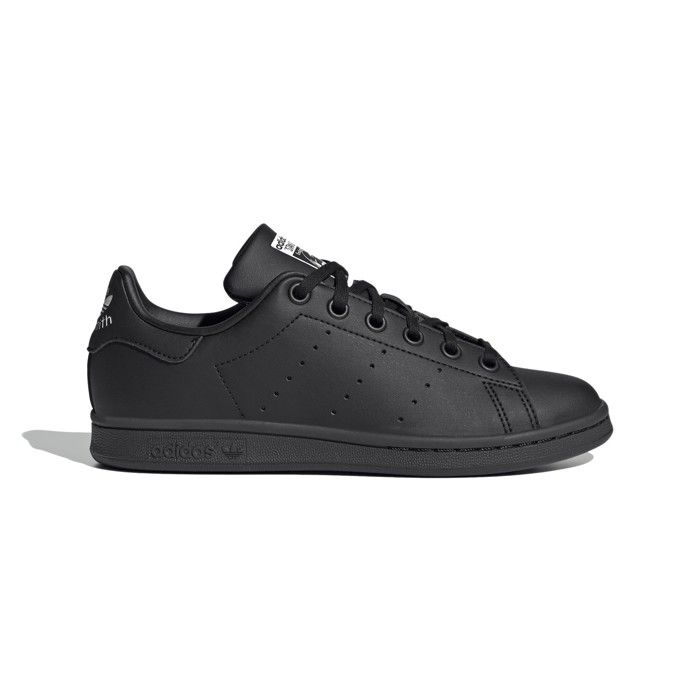 Baskets - Adidas - Stan Smith - Noir - Synthétique - Lacets