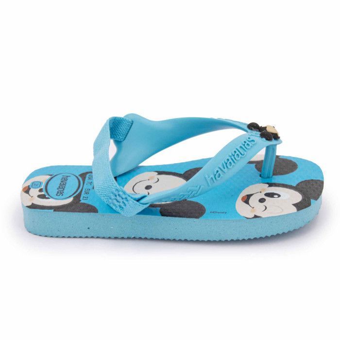 Tong bébé garçon - Havaianas - BABY DISNEY - Bleu - Caoutchouc - Résistantes à l'eau